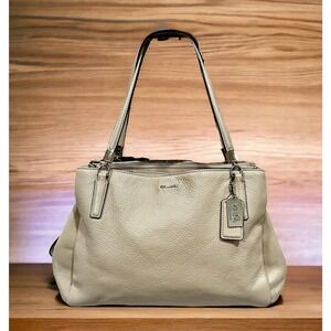 Coach 27859 Pebbled Leather Madison Cafe Carryall  